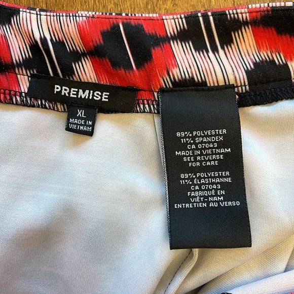 🌸Premise - zippered A-line skirt with pocket and  some stretch - Picture 6 of 9